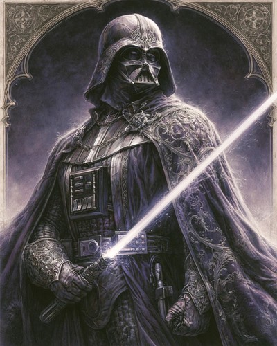 Darth vader black - in,
