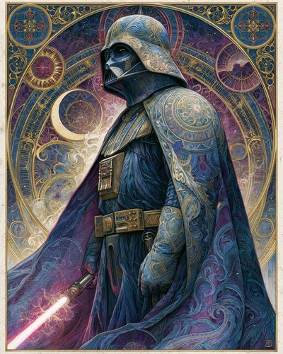 Darth vader art - in,