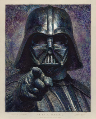 Darth vader pointing - darth,